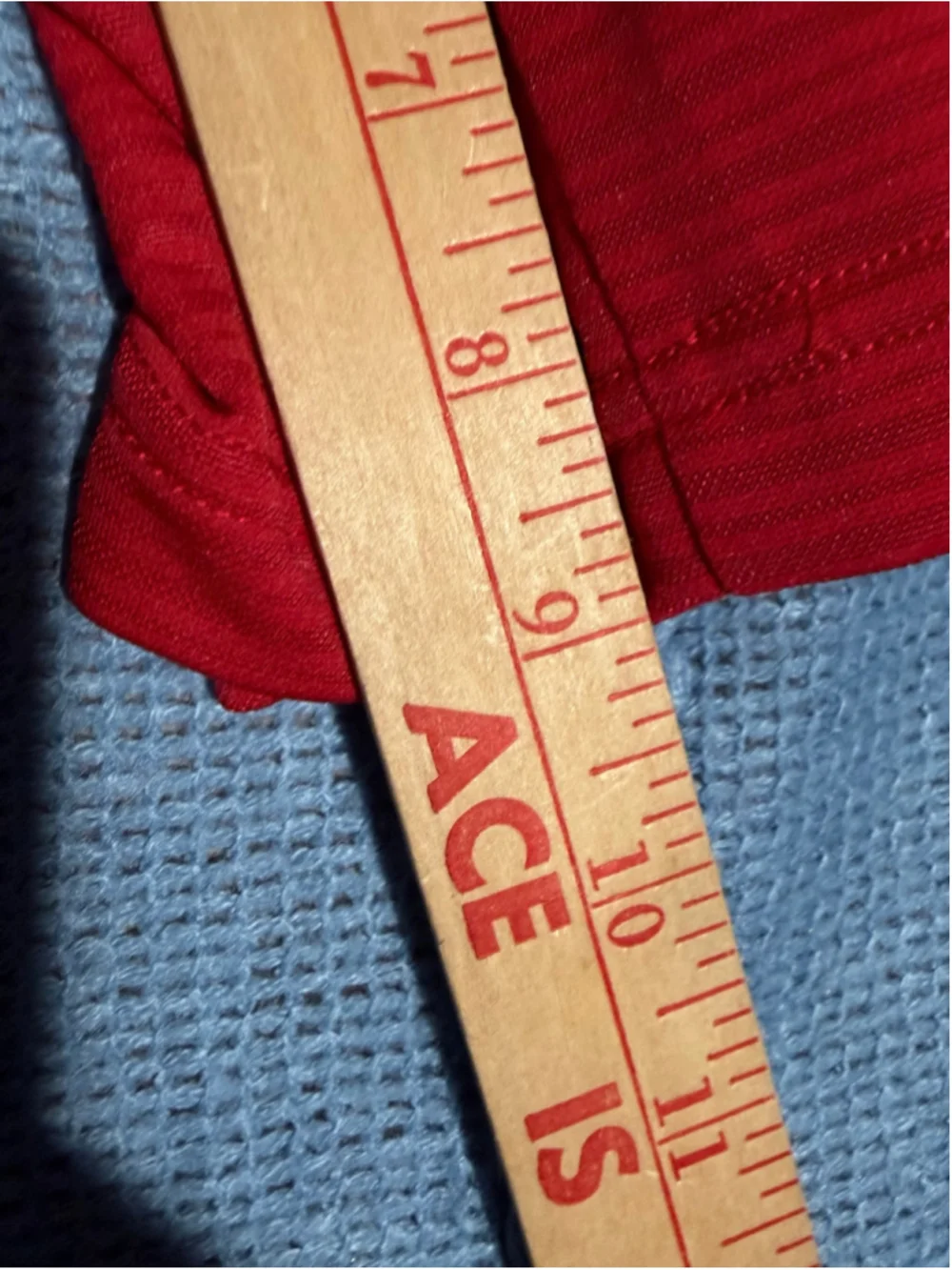 Men's brg Athletic Shorts Size L Red